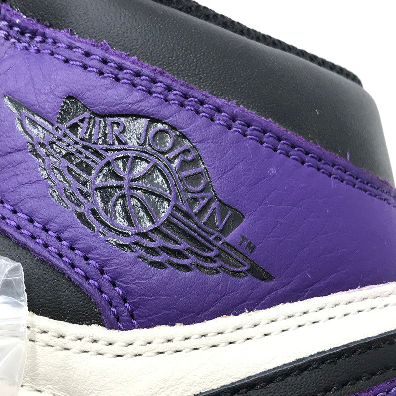 【中古品】【メンズ】 NIKE ナイキ AIR JORDAN 1 RETRO HIGH OG 555088-501 エアジョーダン 1 レトロ ハイ OG スニーカー 靴 160-250903-rt-18-tag サイズ：27cm US 9 カラー：コートパープル 万代Net店