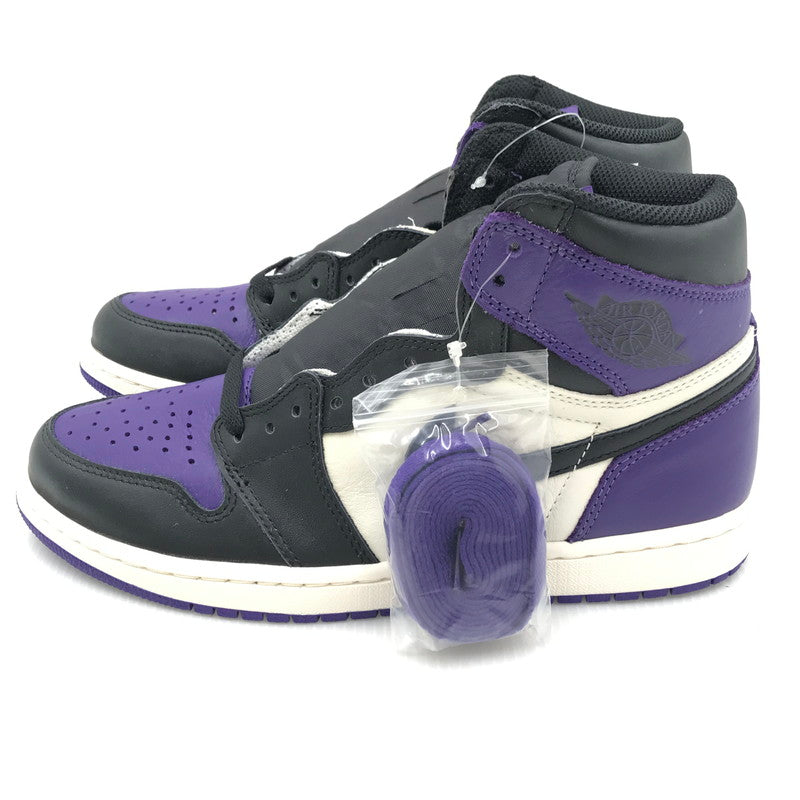 【中古品】【メンズ】 NIKE ナイキ AIR JORDAN 1 RETRO HIGH OG 555088-501 エアジョーダン 1 レトロ ハイ OG スニーカー 靴 160-250903-rt-18-tag サイズ：27cm US 9 カラー：コートパープル 万代Net店