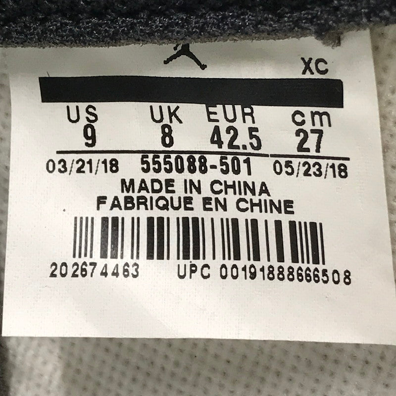 【中古品】【メンズ】 NIKE ナイキ AIR JORDAN 1 RETRO HIGH OG 555088-501 エアジョーダン 1 レトロ ハイ OG スニーカー 靴 160-250903-rt-18-tag サイズ：27cm US 9 カラー：コートパープル 万代Net店