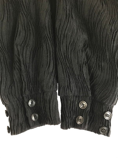 【中古美品】【メンズ】 MEAGRATIA メアグラーティア WAVY FABRIC TRACK JACKET 23243-0202 ウェイビー ファブリック トラックジャケット ライトアウター 140-250907-rt-16-tag サイズ：2 カラー：ブラック 万代Net店