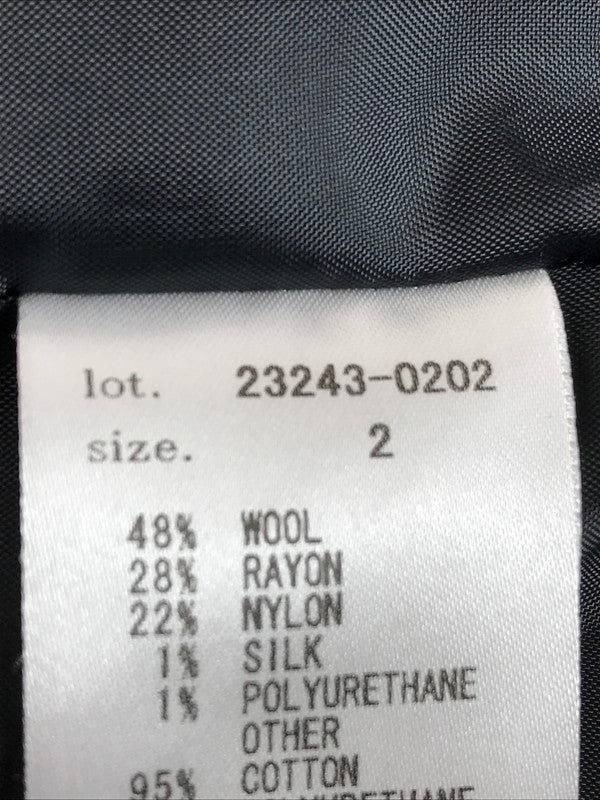 【中古美品】【メンズ】 MEAGRATIA メアグラーティア WAVY FABRIC TRACK JACKET 23243-0202 ウェイビー ファブリック トラックジャケット ライトアウター 140-250907-rt-16-tag サイズ：2 カラー：ブラック 万代Net店