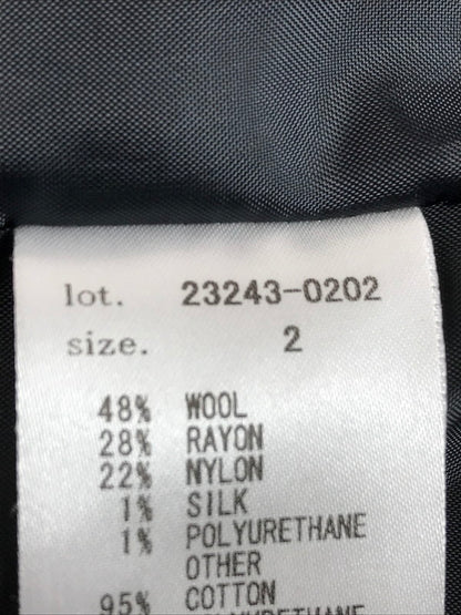 【中古美品】【メンズ】 MEAGRATIA メアグラーティア WAVY FABRIC TRACK JACKET 23243-0202 ウェイビー ファブリック トラックジャケット ライトアウター 140-250907-rt-16-tag サイズ：2 カラー：ブラック 万代Net店