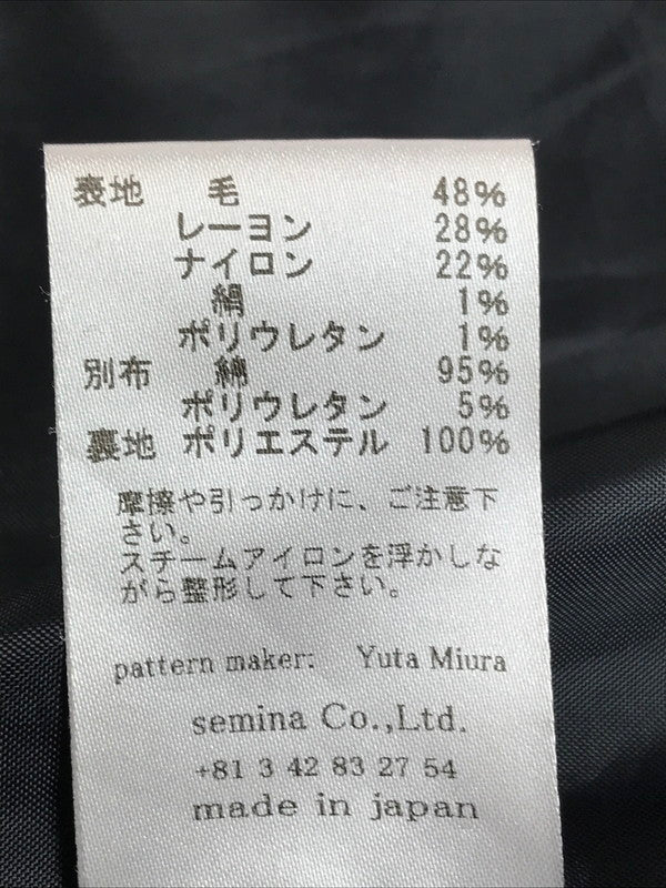 【中古美品】【メンズ】 MEAGRATIA メアグラーティア WAVY FABRIC TRACK JACKET 23243-0202 ウェイビー ファブリック トラックジャケット ライトアウター 140-250907-rt-16-tag サイズ：2 カラー：ブラック 万代Net店