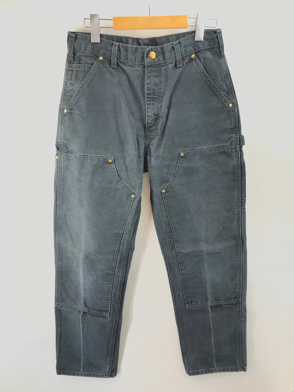 【中古品】【メンズ】 Carhartt カーハート MEXICO PAINTER DOUBLE FRONT WORK DUNGAREE B01 BLK メキシコ ペインターダブルフロントワークダンガリー ボトムス 156-250908-rt-15-tag サイズ：W31 L32 カラー：ブラック 万代Net店