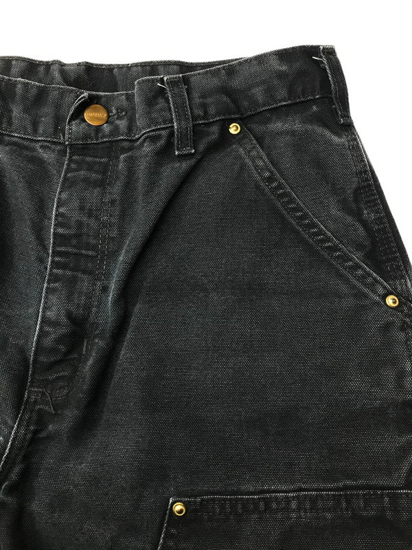 【中古品】【メンズ】 Carhartt カーハート MEXICO PAINTER DOUBLE FRONT WORK DUNGAREE B01 BLK メキシコ ペインターダブルフロントワークダンガリー ボトムス 156-250908-rt-15-tag サイズ：W31 L32 カラー：ブラック 万代Net店