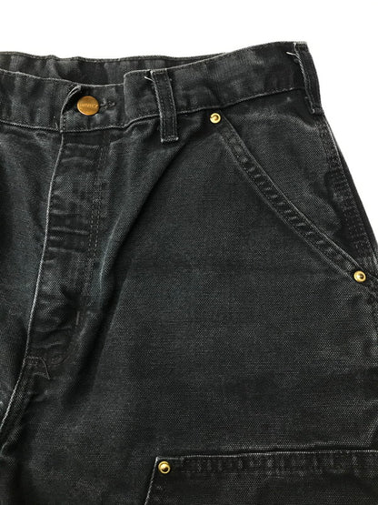 【中古品】【メンズ】 Carhartt カーハート MEXICO PAINTER DOUBLE FRONT WORK DUNGAREE B01 BLK メキシコ ペインターダブルフロントワークダンガリー ボトムス 156-250908-rt-15-tag サイズ：W31 L32 カラー：ブラック 万代Net店