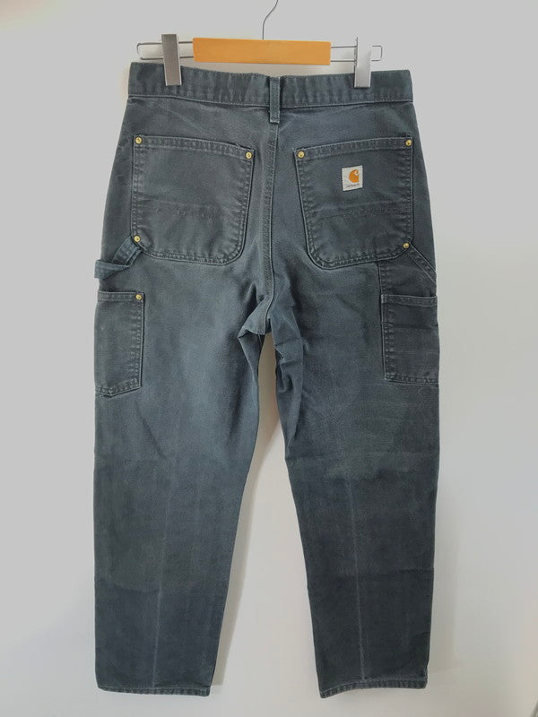 【中古品】【メンズ】 Carhartt カーハート MEXICO PAINTER DOUBLE FRONT WORK DUNGAREE B01 BLK メキシコ ペインターダブルフロントワークダンガリー ボトムス 156-250908-rt-15-tag サイズ：W31 L32 カラー：ブラック 万代Net店