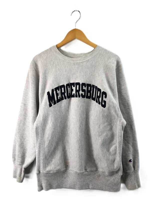 【中古品】【メンズ】 Champion チャンピオン 90's REVERSE WEAVE MERCERSBURG CREWNECK SWEATSHIRT 刺繍タグ 90年代 リバースウィーブ ロゴ スウェットシャツ トレーナー トップス 146-250908-rt-05-tag サイズ：L カラー：グレー 万代Net店