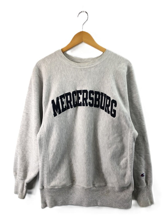 【中古品】【メンズ】 Champion チャンピオン 90's REVERSE WEAVE MERCERSBURG CREWNECK SWEATSHIRT 刺繍タグ 90年代 リバースウィーブ ロゴ スウェットシャツ トレーナー トップス 146-250908-rt-05-tag サイズ：L カラー：グレー 万代Net店