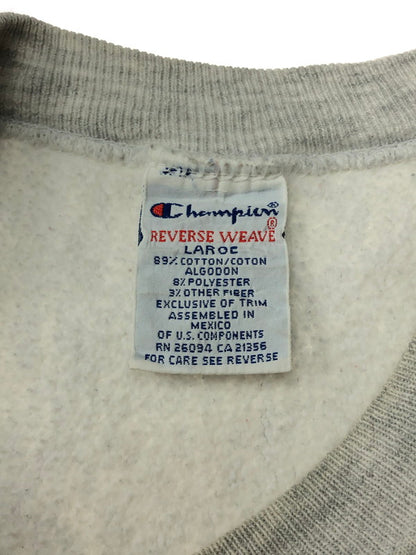 【中古品】【メンズ】 Champion チャンピオン 90's REVERSE WEAVE MERCERSBURG CREWNECK SWEATSHIRT 刺繍タグ 90年代 リバースウィーブ ロゴ スウェットシャツ トレーナー トップス 146-250908-rt-05-tag サイズ：L カラー：グレー 万代Net店
