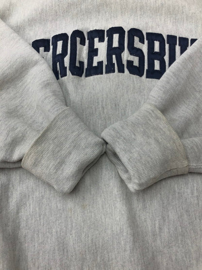 【中古品】【メンズ】 Champion チャンピオン 90's REVERSE WEAVE MERCERSBURG CREWNECK SWEATSHIRT 刺繍タグ 90年代 リバースウィーブ ロゴ スウェットシャツ トレーナー トップス 146-250908-rt-05-tag サイズ：L カラー：グレー 万代Net店
