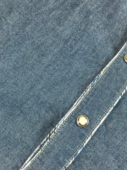 【中古品】【メンズ】 DOLCE&GABBANA ドルチェアンドガッバーナ DENIM WESTERN SHIRT デニムウエスタンシャツ 141-250907-rt-07-tag サイズ：無し カラー：インディゴ 万代Net店
