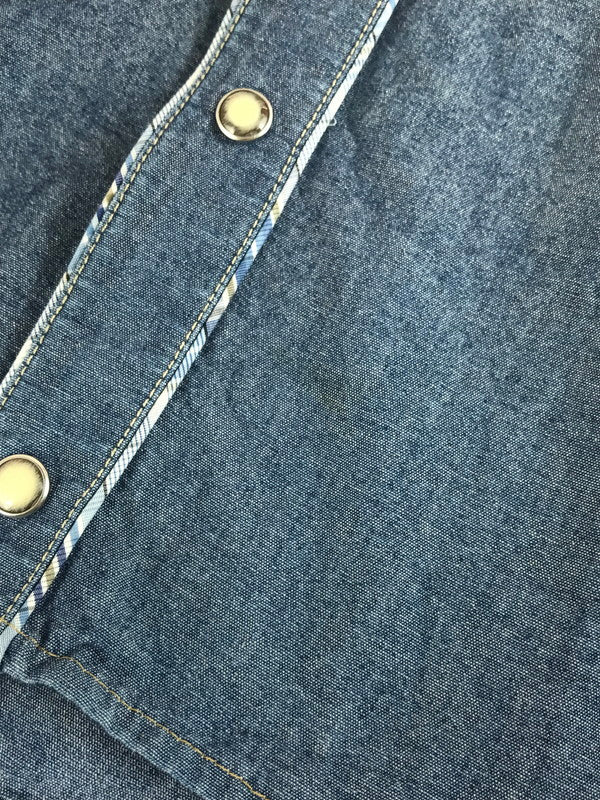 【中古品】【メンズ】 DOLCE&GABBANA ドルチェアンドガッバーナ DENIM WESTERN SHIRT デニムウエスタンシャツ 141-250907-rt-07-tag サイズ：無し カラー：インディゴ 万代Net店