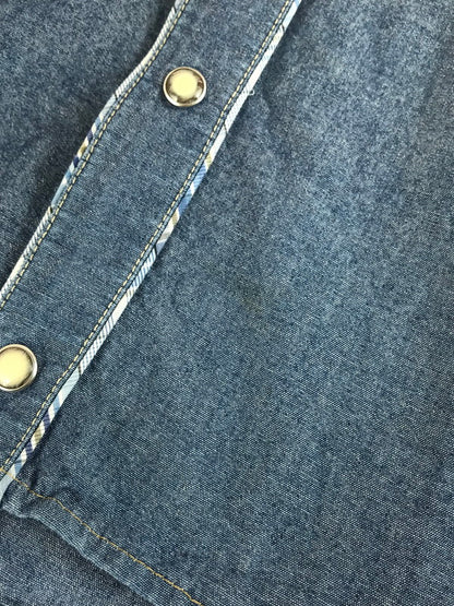 【中古品】【メンズ】 DOLCE&GABBANA ドルチェアンドガッバーナ DENIM WESTERN SHIRT デニムウエスタンシャツ 141-250907-rt-07-tag サイズ：無し カラー：インディゴ 万代Net店