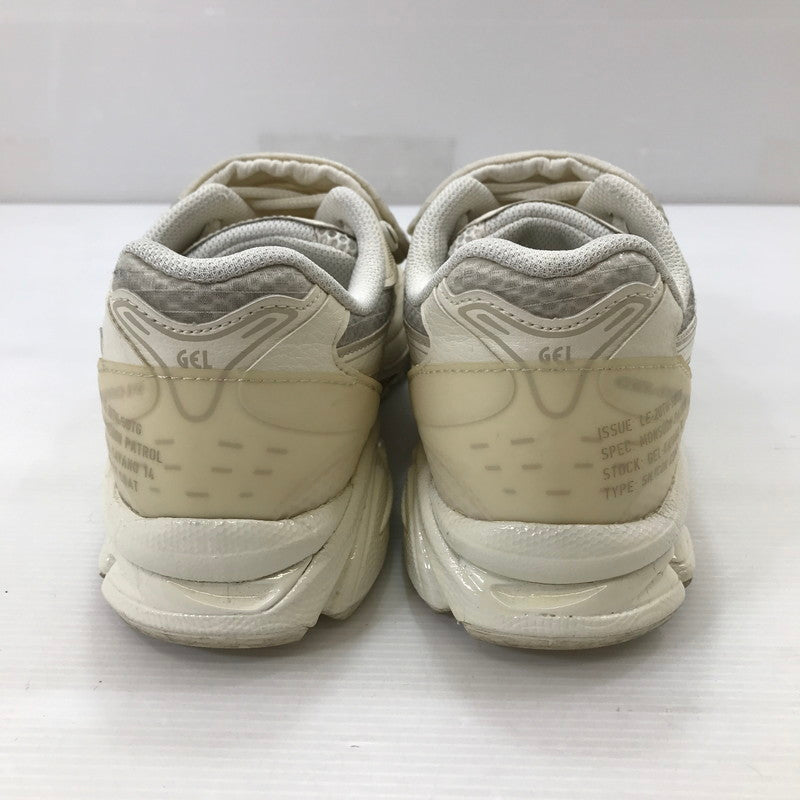 【中古品】【レディース】 SBTG サボタージュ × LIMITED EDT リミテッド エディション GEL-KAYANO 14 1201A975 ゲル - カヤノ 14 スニーカー 靴 166-250918-rt-05-tag サイズ：24.5cm US 6 カラー：ホワイト/ベージュ 万代Net店