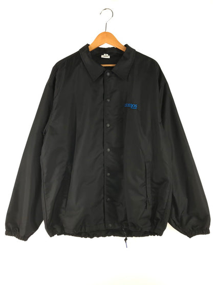 【中古品】【メンズ】 atmos アトモス COACH JACKET BLACK MA23F-JK035 コーチジャケット ブラック 142-250920-rt-04-tag サイズ：L カラー：ブラック 万代Net店