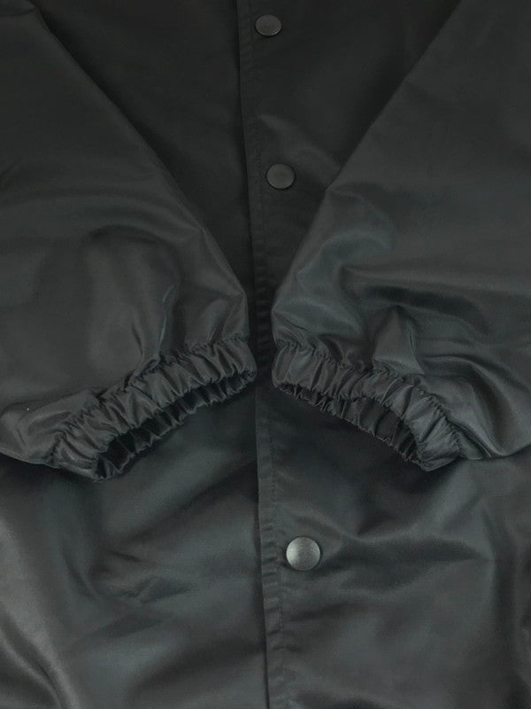 【中古品】【メンズ】 atmos アトモス COACH JACKET BLACK MA23F-JK035 コーチジャケット ブラック 142-250920-rt-04-tag サイズ：L カラー：ブラック 万代Net店