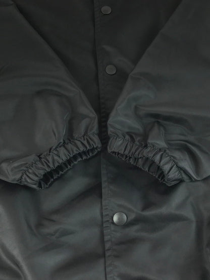 【中古品】【メンズ】 atmos アトモス COACH JACKET BLACK MA23F-JK035 コーチジャケット ブラック 142-250920-rt-04-tag サイズ：L カラー：ブラック 万代Net店