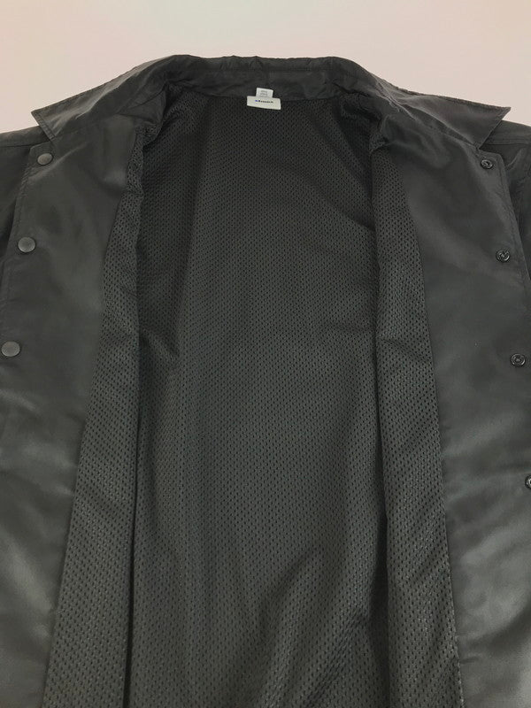 【中古品】【メンズ】 atmos アトモス COACH JACKET BLACK MA23F-JK035 コーチジャケット ブラック 142-250920-rt-04-tag サイズ：L カラー：ブラック 万代Net店