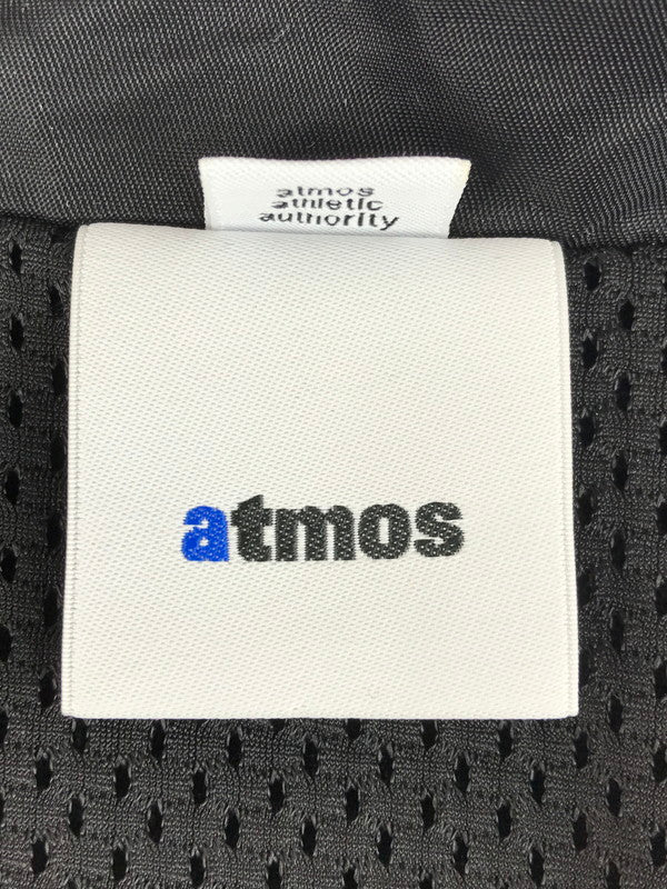 【中古品】【メンズ】 atmos アトモス COACH JACKET BLACK MA23F-JK035 コーチジャケット ブラック 142-250920-rt-04-tag サイズ：L カラー：ブラック 万代Net店