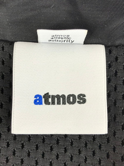 【中古品】【メンズ】 atmos アトモス COACH JACKET BLACK MA23F-JK035 コーチジャケット ブラック 142-250920-rt-04-tag サイズ：L カラー：ブラック 万代Net店