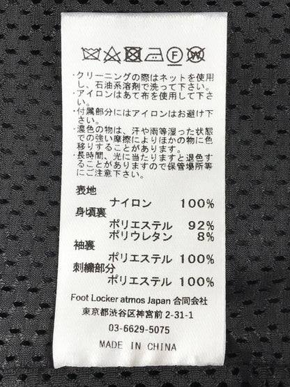 【中古品】【メンズ】 atmos アトモス COACH JACKET BLACK MA23F-JK035 コーチジャケット ブラック 142-250920-rt-04-tag サイズ：L カラー：ブラック 万代Net店