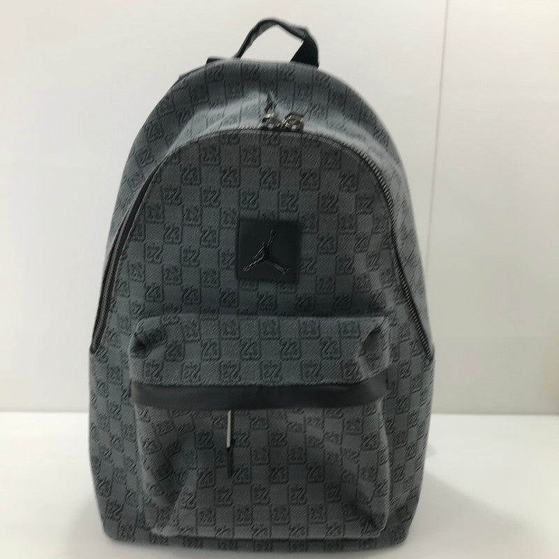 【中古品】【メンズ】 AIR JORDAN エアジョーダン MONOGRAM BACKPACK モノグラム バックパック リュックサック カバン 188-250916-na-17-tag カラー：グレー系 万代Net店