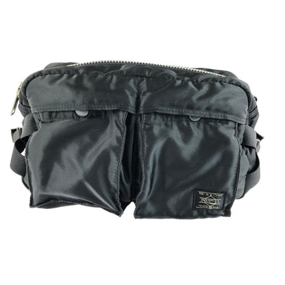 【中古品】【メンズ】 PORTER ポーター TANKER WAIST BAG タンカー ウエストバッグ カバン 188-250913-na-10-tag カラー：ブラック 万代Net店