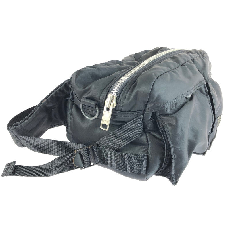 【中古品】【メンズ】 PORTER ポーター TANKER WAIST BAG タンカー ウエストバッグ カバン 188-250913-na-10-tag カラー：ブラック 万代Net店