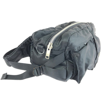 【中古品】【メンズ】 PORTER ポーター TANKER WAIST BAG タンカー ウエストバッグ カバン 188-250913-na-10-tag カラー：ブラック 万代Net店