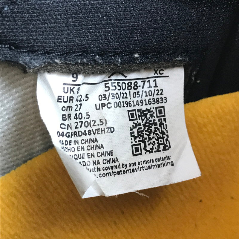 【中古品】【メンズ】 NIKE ナイキ AIR JORDAN 1 RETRO HIGH OG 555088-711 エア ジョーダン 1 レトロ ハイ オリジナル スニーカー 靴 160-250911-yy-01-tag サイズ：27cm/US9 カラー：TAXI/BLACK-SAIL 万代Net店