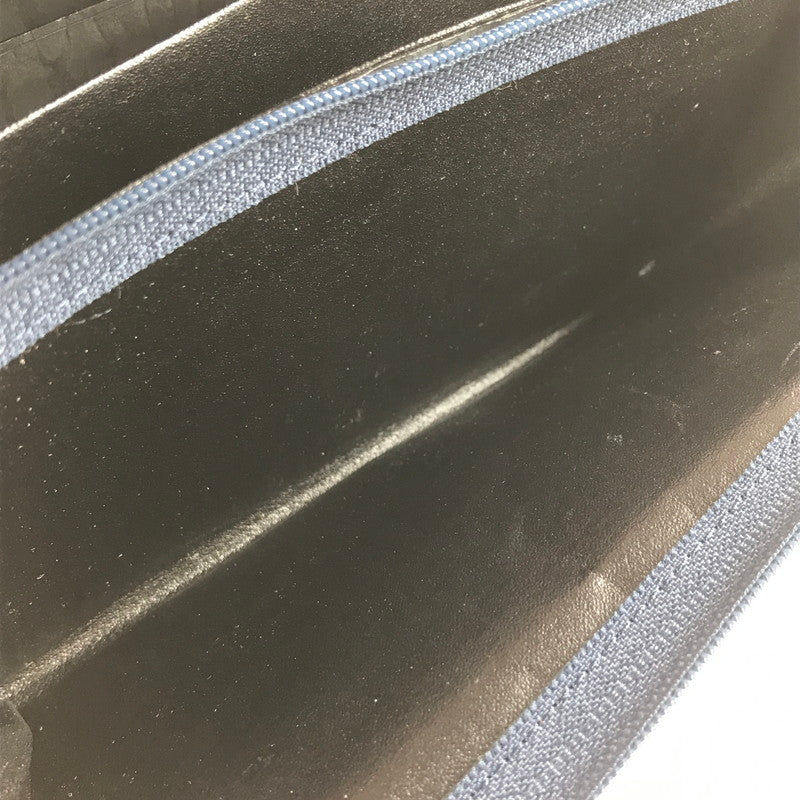 【中古品】【メンズ】 AFRICAN BUFFALO アフリカン バッファロー LEATHER WALLET レザー ウォレット 長財布 200-250920-na-05-tag カラー：ブルー 万代Net店