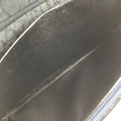 【中古品】【メンズ】 AFRICAN BUFFALO アフリカン バッファロー LEATHER WALLET レザー ウォレット 長財布 200-250920-na-05-tag カラー：ブルー 万代Net店