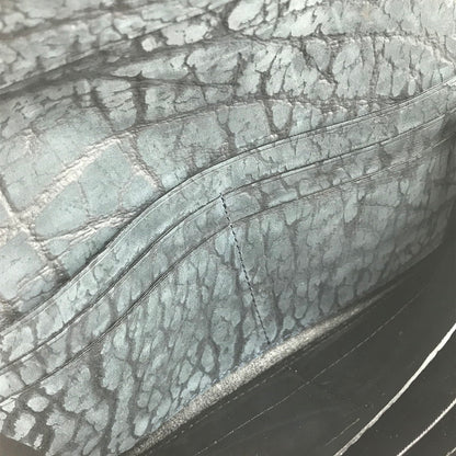 【中古品】【メンズ】 AFRICAN BUFFALO アフリカン バッファロー LEATHER WALLET レザー ウォレット 長財布 200-250920-na-05-tag カラー：ブルー 万代Net店