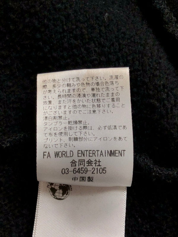 【中古品】【メンズ】 FACKING AWESOME ファッキンオーサム ZIPPERS HOODIE ジッパー フーディー パーカー 142-250915-na-04-tag サイズ：L カラー：ブラック 万代Net店
