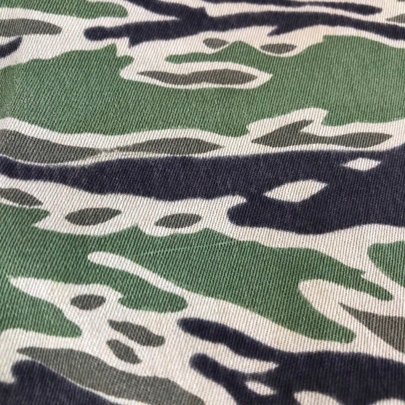 【現状渡し品】【メンズ】 US.ARMY アメリカ軍 60's VIETNAM WAR TIGER STRIPE CAMO MILITARY PANTS 60年代 タイガーストライプカモ ミリタリーパンツ 157-250914-rt-20-tag サイズ：不明 カラー：グリーン系 万代Net店