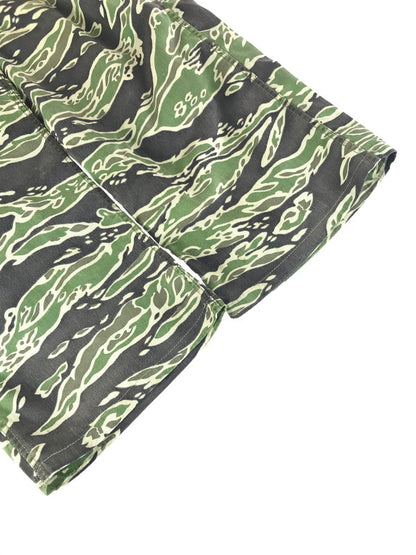 【現状渡し品】【メンズ】 US.ARMY アメリカ軍 60's VIETNAM WAR TIGER STRIPE CAMO MILITARY PANTS 60年代 タイガーストライプカモ ミリタリーパンツ 157-250914-rt-20-tag サイズ：不明 カラー：グリーン系 万代Net店