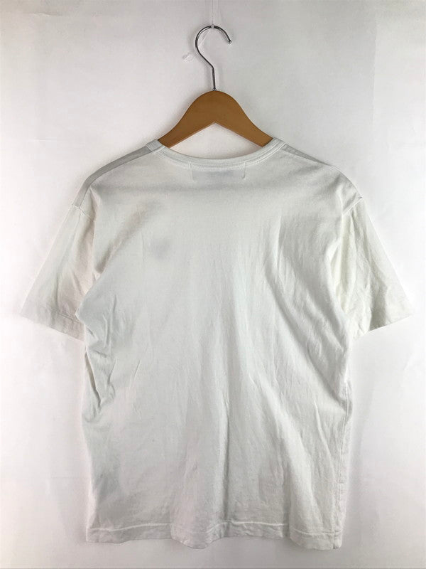 【中古品】【メンズ】 PLAY COMME des GARCONS プレイコムデギャルソン GOLD EMBLEM UNISEX T-SHIRT AX-T216 ゴールド エンブレム ユニセックス Tシャツ 140-250913-rt-03-tag サイズ：M カラー：ホワイト 万代Net店