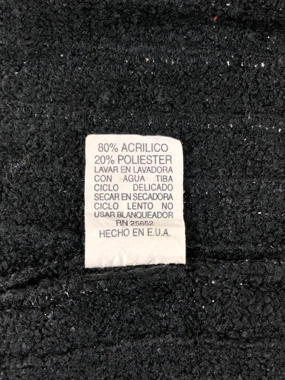 【中古品】【メンズ】 TAG SPORT 古着 BORDER ACRYLIC KNIT SWEATHER ボーダー アクリルニット セーター USA製 146-250912-hi-12-tag サイズ：XL カラー：ブラック 万代Net店