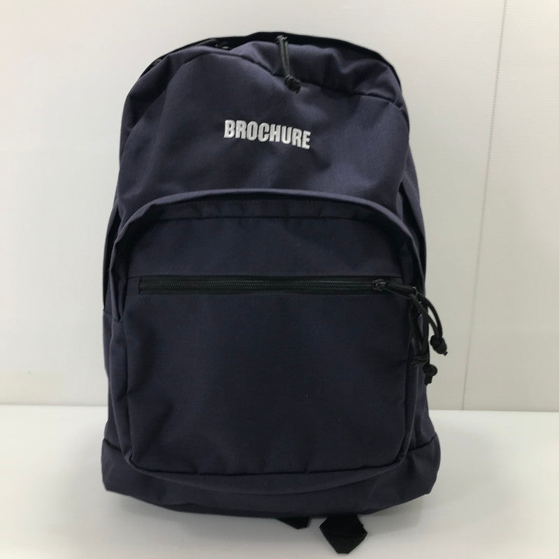 【中古品】【メンズ】 BROCHURE ブローシュアー ALWAYTH オルウェイズ BACK PACK バックパック リュックサック カバン 188-250916-na-16-tag カラー：ネイビー 万代Net店
