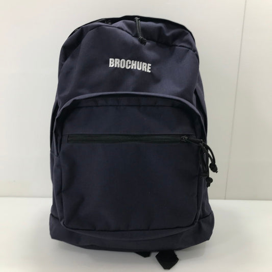 【中古品】【メンズ】 BROCHURE ブローシュアー ALWAYTH オルウェイズ BACK PACK バックパック リュックサック カバン 188-250916-na-16-tag カラー：ネイビー 万代Net店
