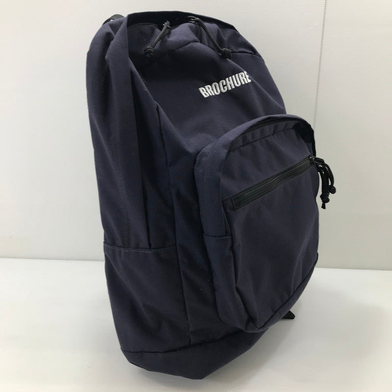 【中古品】【メンズ】 BROCHURE ブローシュアー ALWAYTH オルウェイズ BACK PACK バックパック リュックサック カバン 188-250916-na-16-tag カラー：ネイビー 万代Net店