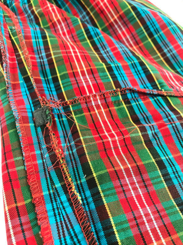 【中古品】【メンズ】 UNDERCOVER アンダーカバー UNDAKOVRIT COTTON CHECK CARGO PANTS コットン チェック柄 カーゴパンツ ボトムス 151-250914-rt-17-tag サイズ：L カラー：マルチカラー 万代Net店