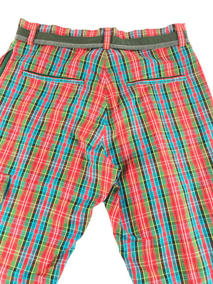 【中古品】【メンズ】 UNDERCOVER アンダーカバー UNDAKOVRIT COTTON CHECK CARGO PANTS コットン チェック柄 カーゴパンツ ボトムス 151-250914-rt-17-tag サイズ：L カラー：マルチカラー 万代Net店