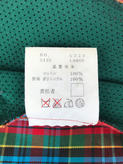 【中古品】【メンズ】 UNDERCOVER アンダーカバー UNDAKOVRIT COTTON CHECK CARGO PANTS コットン チェック柄 カーゴパンツ ボトムス 151-250914-rt-17-tag サイズ：L カラー：マルチカラー 万代Net店