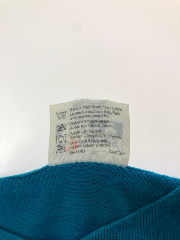 【中古品】【メンズ】 HANES ヘインズ 80's～90's SRI CHINMOY MARATHON RUNNER PRINT L/S TEE スリ・チンモイ マラソンランナープリント ロングスリーブ Tシャツ トップス 146-260505-rt-06-tag サイズ：M カラー：ブルー 万代Net店