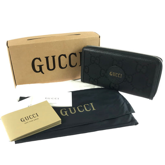 【中古美品】【メンズ】 GUCCI グッチ GUCCI OFF THE GRID ZIP AROUND WALLET 625576 グッチ オフ ザ グリッド ジップ アラウンド ウォレット 長財布 181-250920-na-06-tag カラー：ブラック 万代Net店