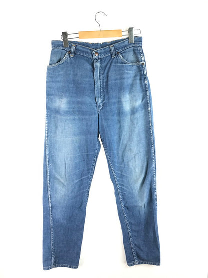 【中古品】【メンズ】 Wrangler ラングラー 60's CONMAR ZIP 11MWZ VITAGE TAPERED DENIM PANTS 60年代 コンマージップ 11MWZ テーパード デニムパンツ ジーンズ ボトムス ヴィンテージ 157-250914-rt-14-tag サイズ：ユースサイズ18 カラー：インディゴ 万代Net店