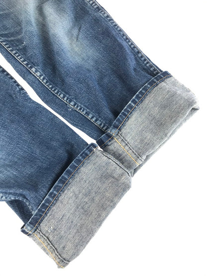 【中古品】【メンズ】 Wrangler ラングラー 60's CONMAR ZIP 11MWZ VITAGE TAPERED DENIM PANTS 60年代 コンマージップ 11MWZ テーパード デニムパンツ ジーンズ ボトムス ヴィンテージ 157-250914-rt-14-tag サイズ：ユースサイズ18 カラー：インディゴ 万代Net店