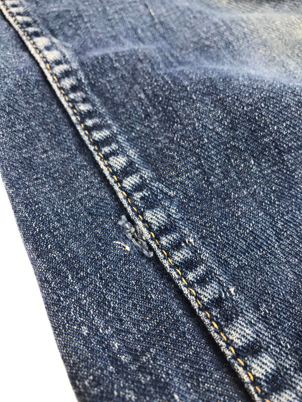 【中古品】【メンズ】 Wrangler ラングラー 60's CONMAR ZIP 11MWZ VITAGE TAPERED DENIM PANTS 60年代 コンマージップ 11MWZ テーパード デニムパンツ ジーンズ ボトムス ヴィンテージ 157-250914-rt-14-tag サイズ：ユースサイズ18 カラー：インディゴ 万代Net店